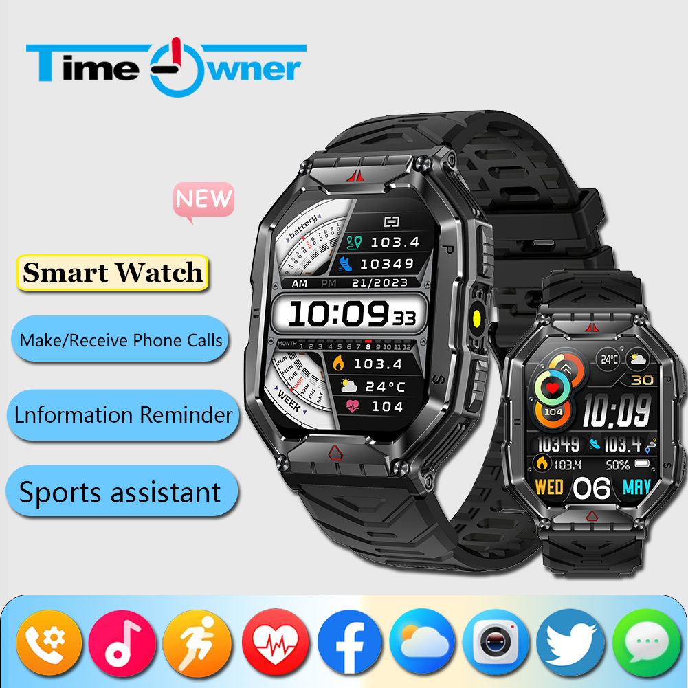 Japanese Lifestyle Called - Time Owner Smart Watch 2024 Men