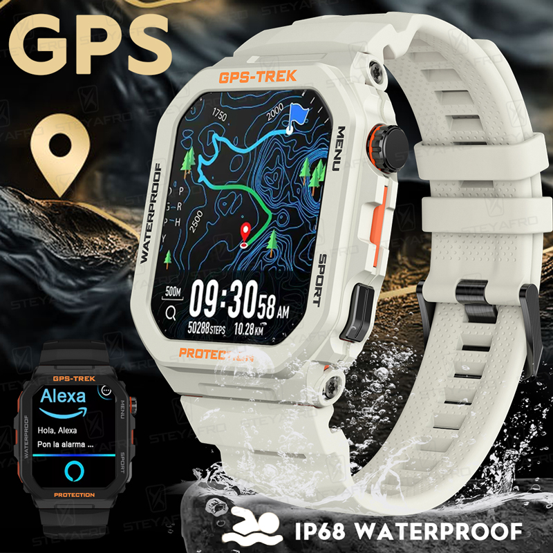 Japanese Lifestyle Called - New Smart Watch Builtin GPS Alexa