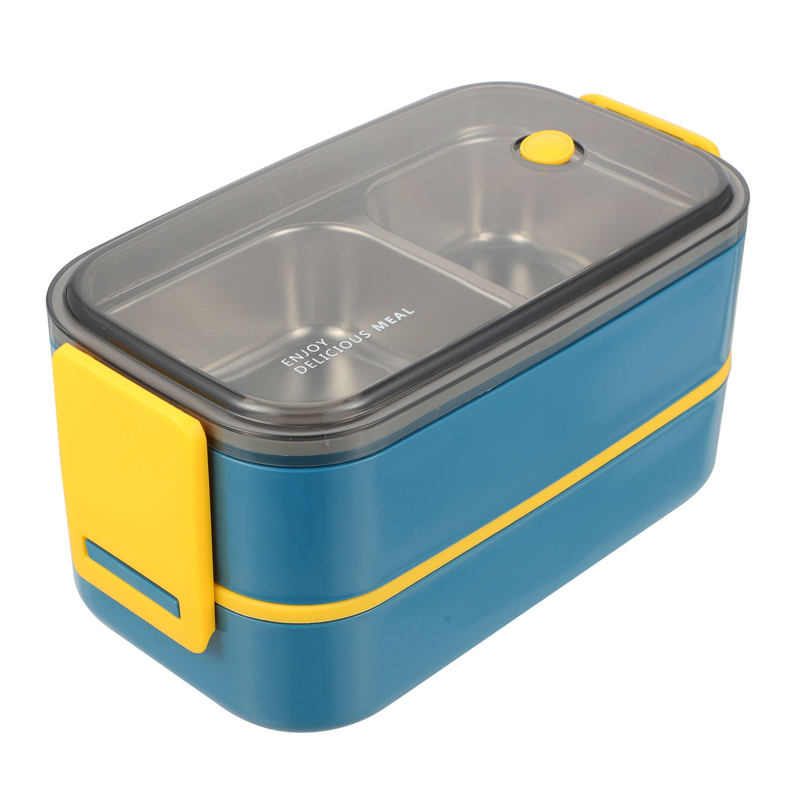 Bento Box Two Tier - Double-Layer Stainless Steel Bento Box Premium