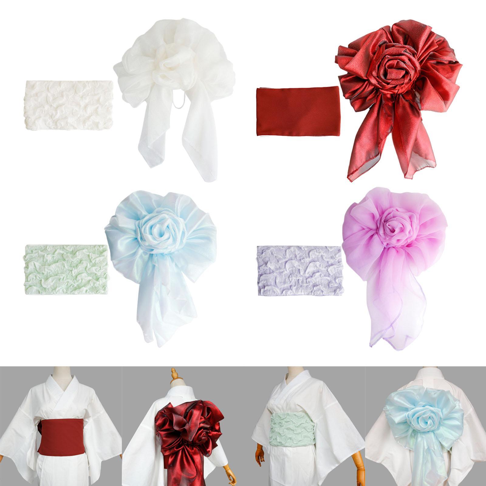 Yukata Belt Soft for Lady Wome - Kimono Yukata Cotton บทวิจารณ์และราคา