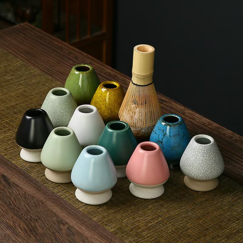 Matcha Tea Whisk Holder Cerami - Bamboo Whisk Chasen บทวิจารณ์และราคา