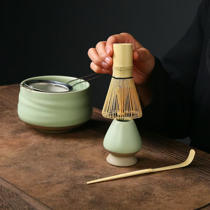 Matcha Tea Whisk Holder Cerami - Bamboo Whisk Chasen บทวิจารณ์และราคา