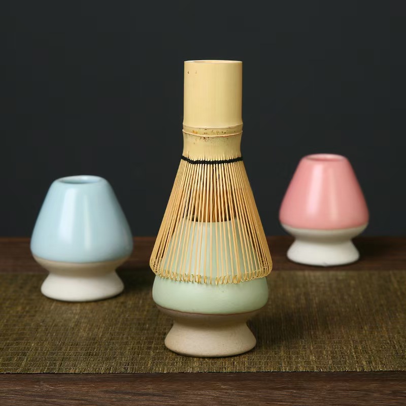 Matcha Tea Whisk Holder Cerami - Bamboo Whisk Chasen บทวิจารณ์และราคา