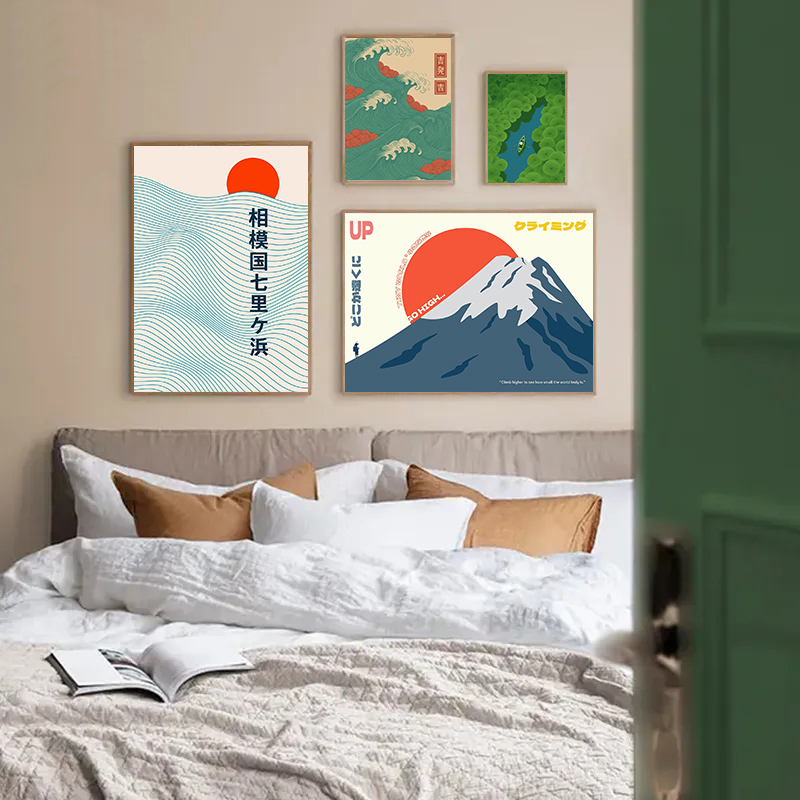 Minimalism Japanese Wave Poste - Japanese Minimalism Lifestyle บทวิจารณ์และราคา