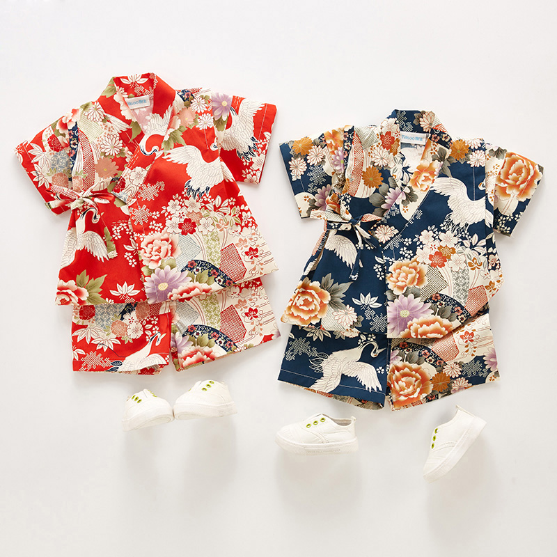 Summer Children Yukata Clothin - Kimono Yukata Cotton บทวิจารณ์และราคา