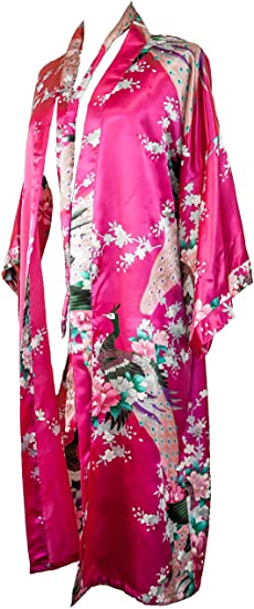 Sexy Female Mini Silk Robe Ray - Kimono Yukata Cotton บทวิจารณ์และราคา