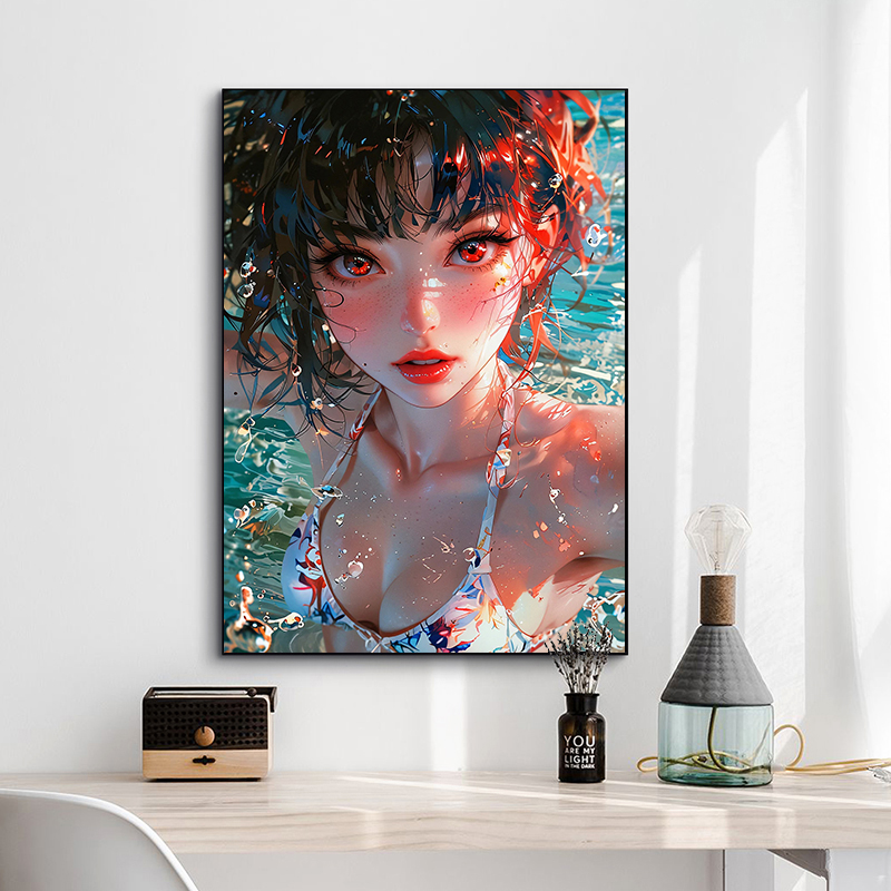 Fashion Sexy Girl in Pool Post - Japanese Girl Lifestyle บทวิจารณ์และราคา