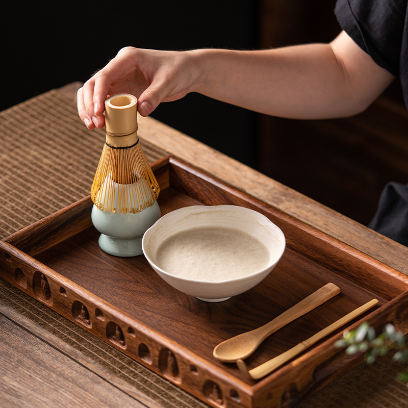 4PCS Bamboo Matcha Whisk Set H - Bamboo Whisk Chasen บทวิจารณ์และราคา