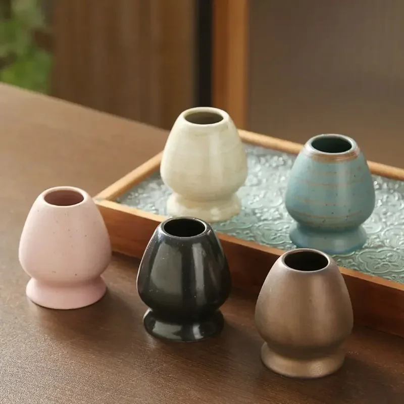 Ceramic Matcha Holder Smooth H - Bamboo Whisk Chasen บทวิจารณ์และราคา