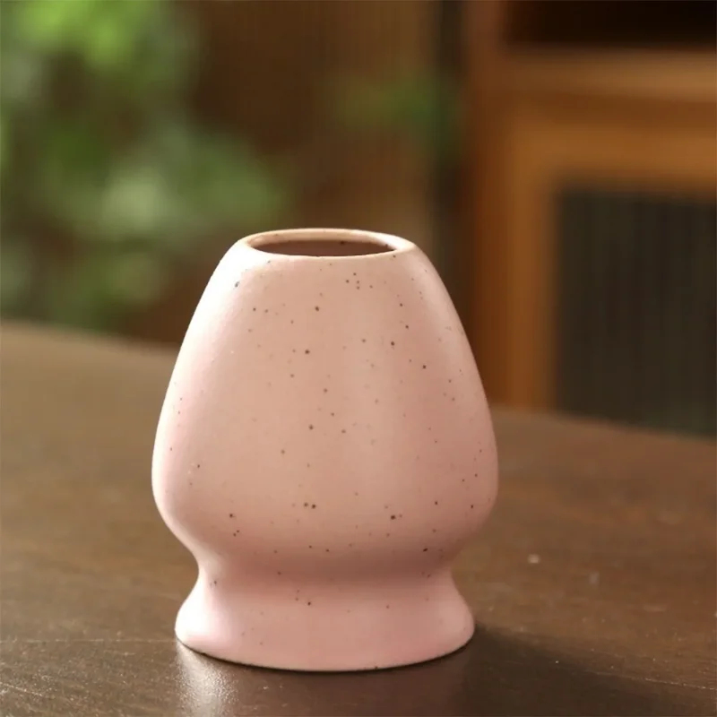Ceramic Matcha Holder Smooth H - Bamboo Whisk Chasen บทวิจารณ์และราคา
