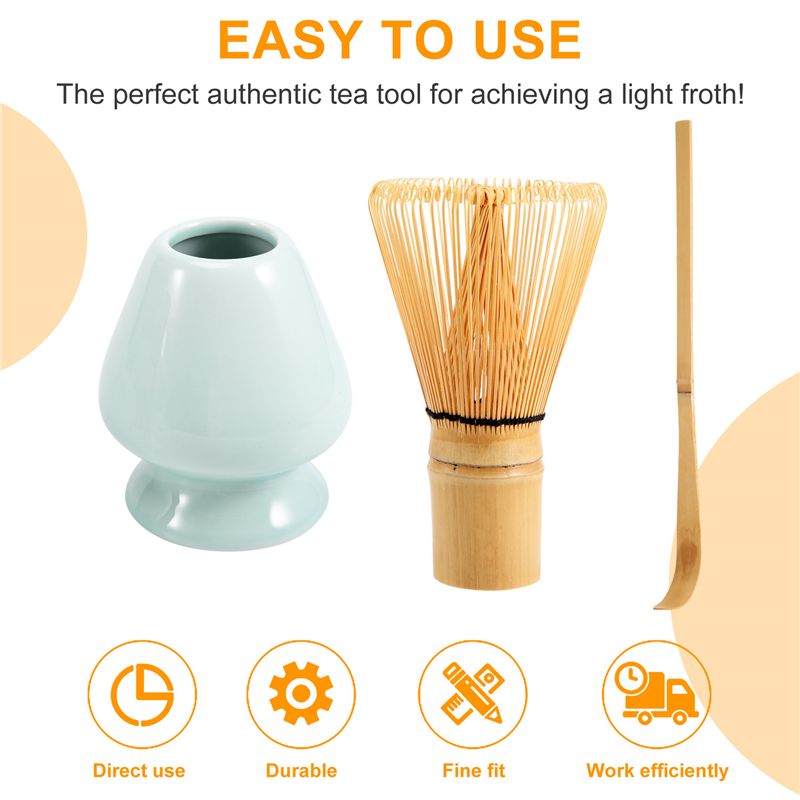 A34R Matcha Whisk Set Bamboo M - Bamboo Whisk Chasen บทวิจารณ์และราคา