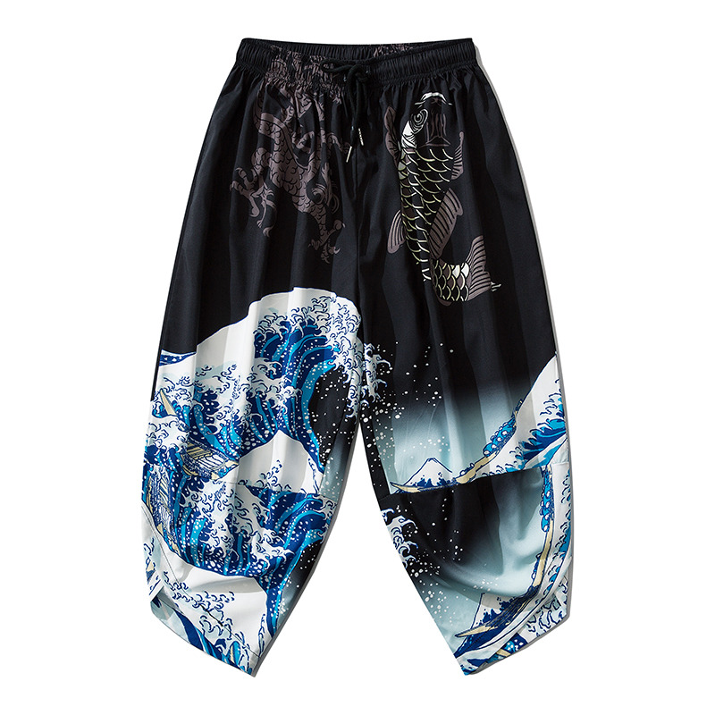The Great Wave of Kanagawa Kim - Kimono Yukata Cotton บทวิจารณ์และราคา