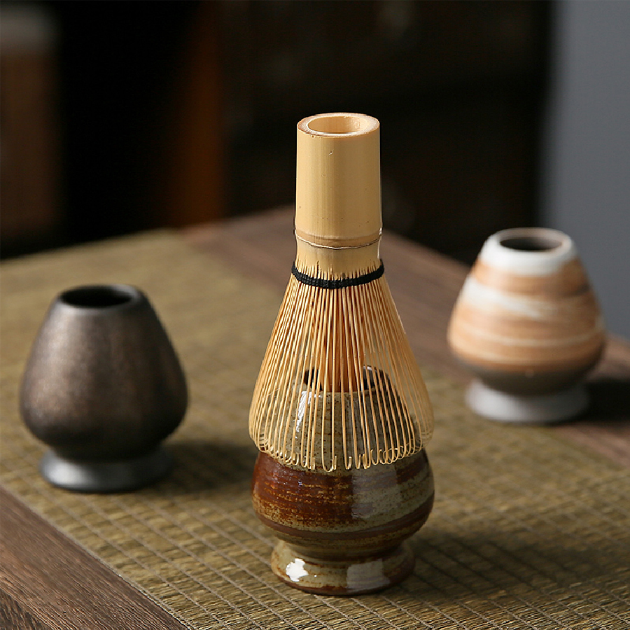 Japanese Coarse pottery Matcha - Bamboo Whisk Chasen บทวิจารณ์และราคา