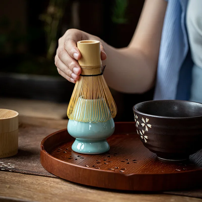 Tea Set Japanese Tea Set Match - Bamboo Whisk Chasen บทวิจารณ์และราคา