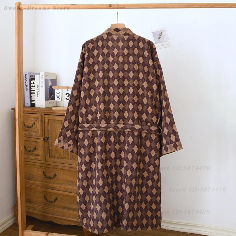 Cotton Coupe Robe Sleepwear Ma - Kimono Yukata Cotton บทวิจารณ์และราคา