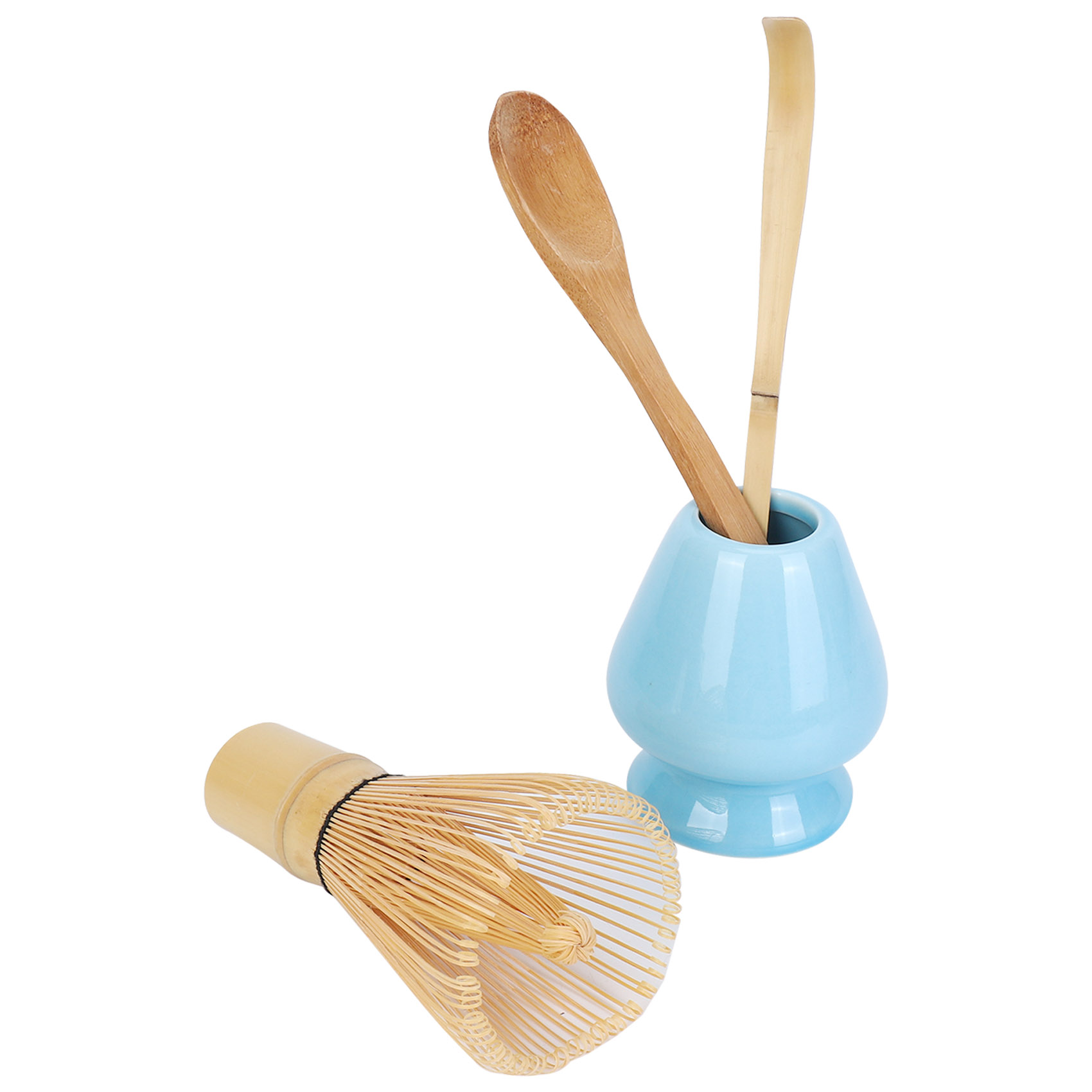 ELEG-Whisk Set Bamboo Tea Set  - Bamboo Whisk Chasen บทวิจารณ์และราคา