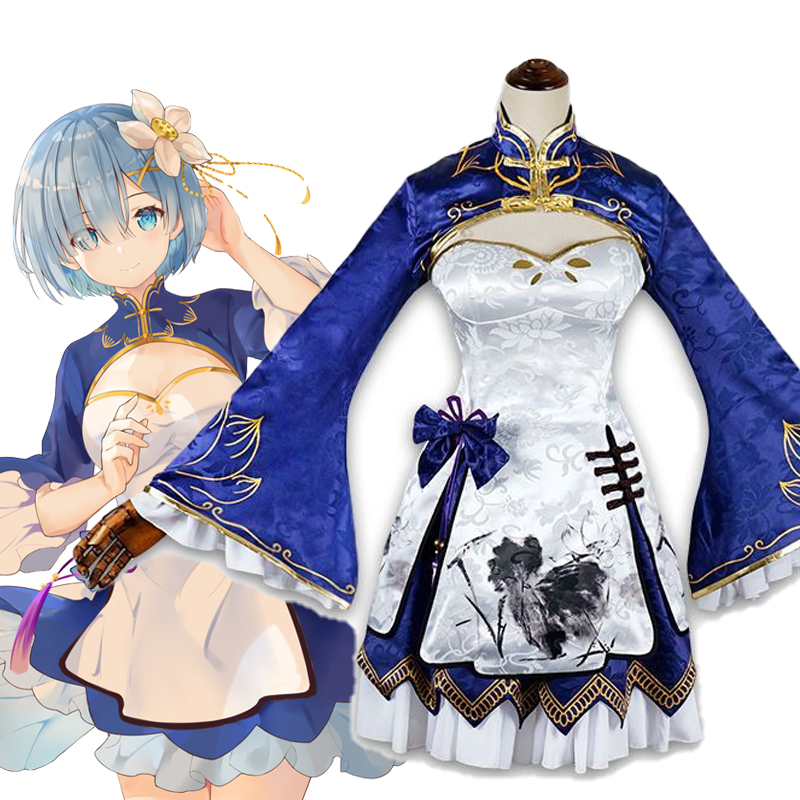 Rem Ram Cosplay Cheongsam Anim - Japanese Girl Lifestyle บทวิจารณ์และราคา