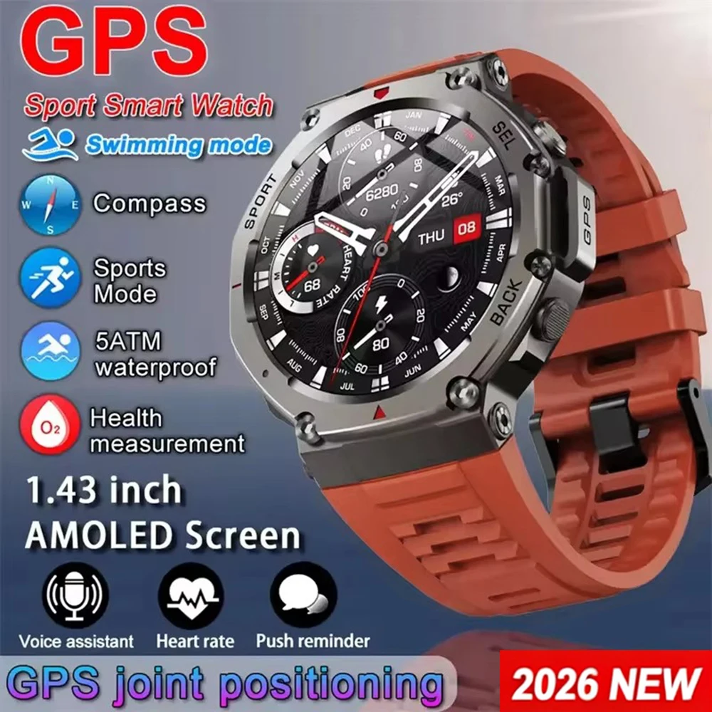 Men's Smart Watch GPS AMOLED T - Japanese Lifestyle Called บทวิจารณ์และราคา