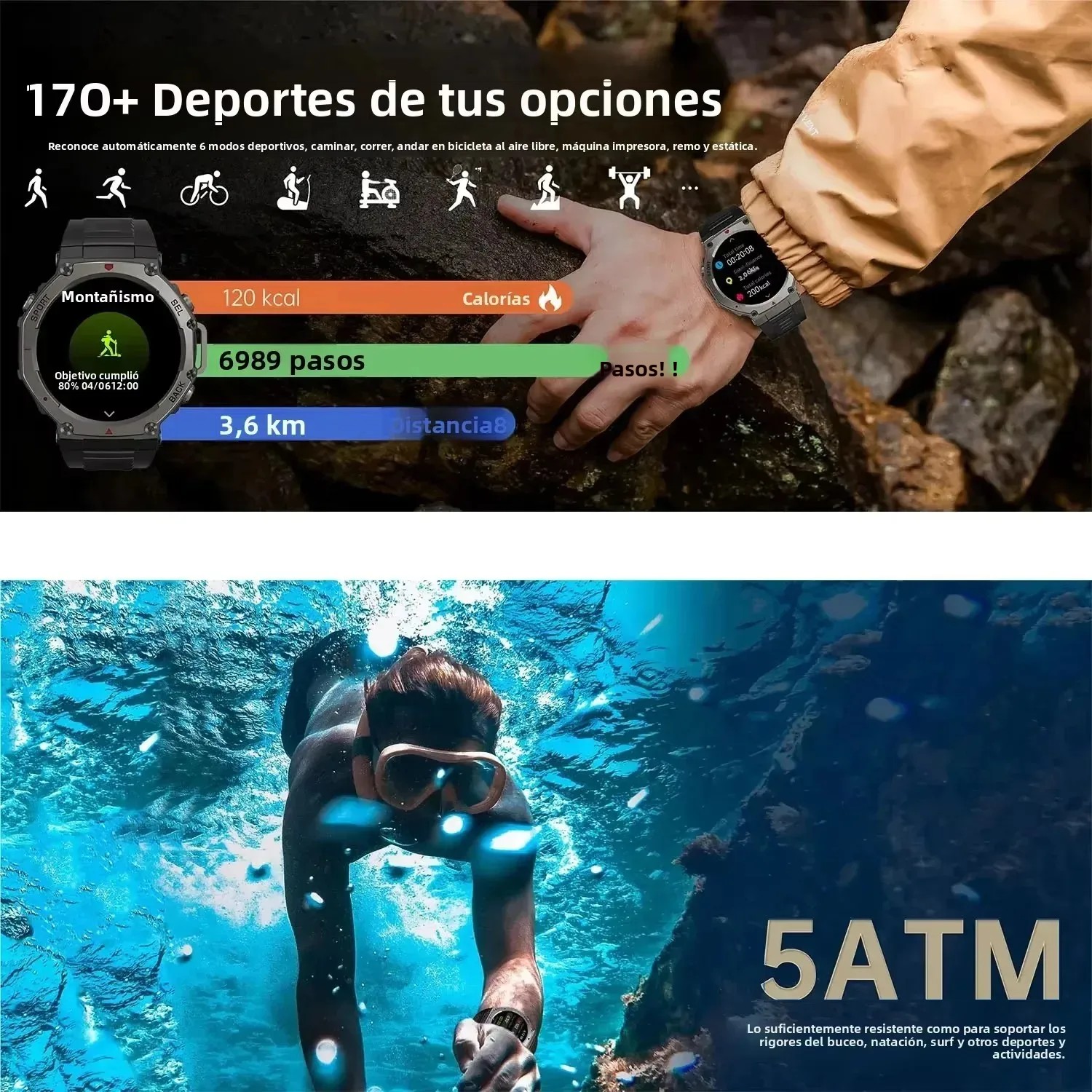 Men's Smart Watch GPS AMOLED T - Japanese Lifestyle Called บทวิจารณ์และราคา