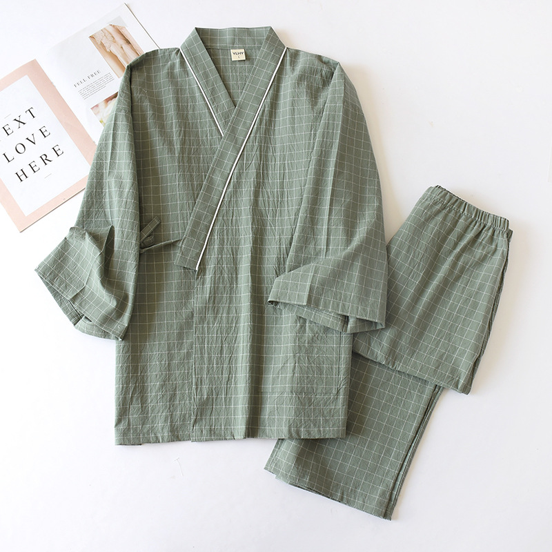 Japanese-style kimono, cotton  - Kimono Yukata Cotton บทวิจารณ์และราคา