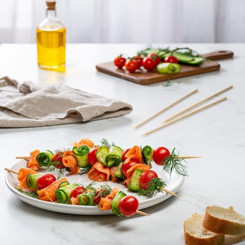 90-1350Pcs BBQ Bamboo Sticks D - Bamboo Whisk Chasen บทวิจารณ์และราคา
