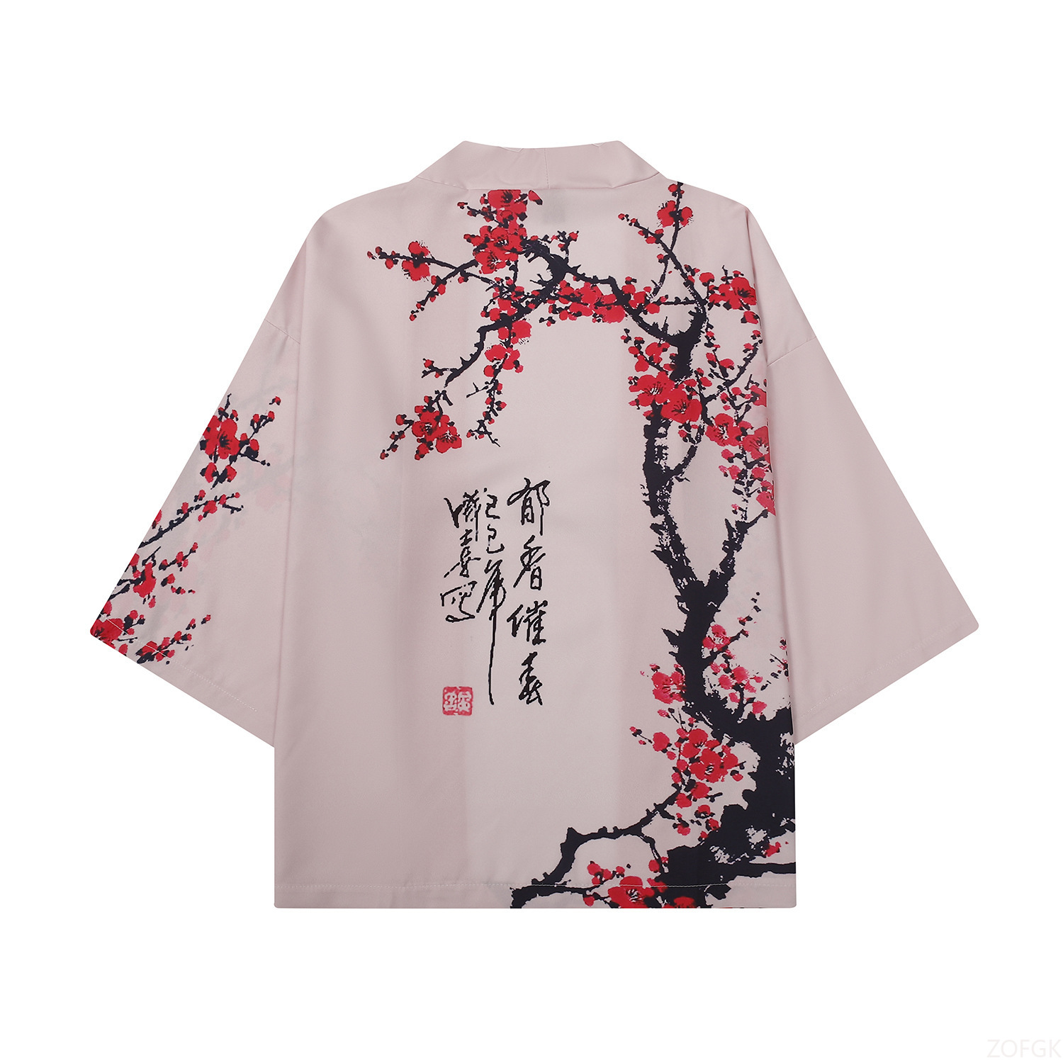 Summer Women Flower Print Kimo - Kimono Yukata Cotton บทวิจารณ์และราคา